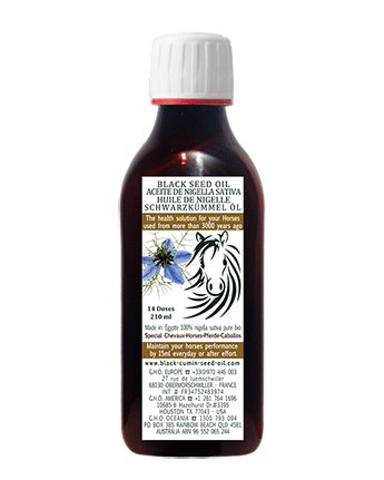 210 black seed oil for horses 1btl